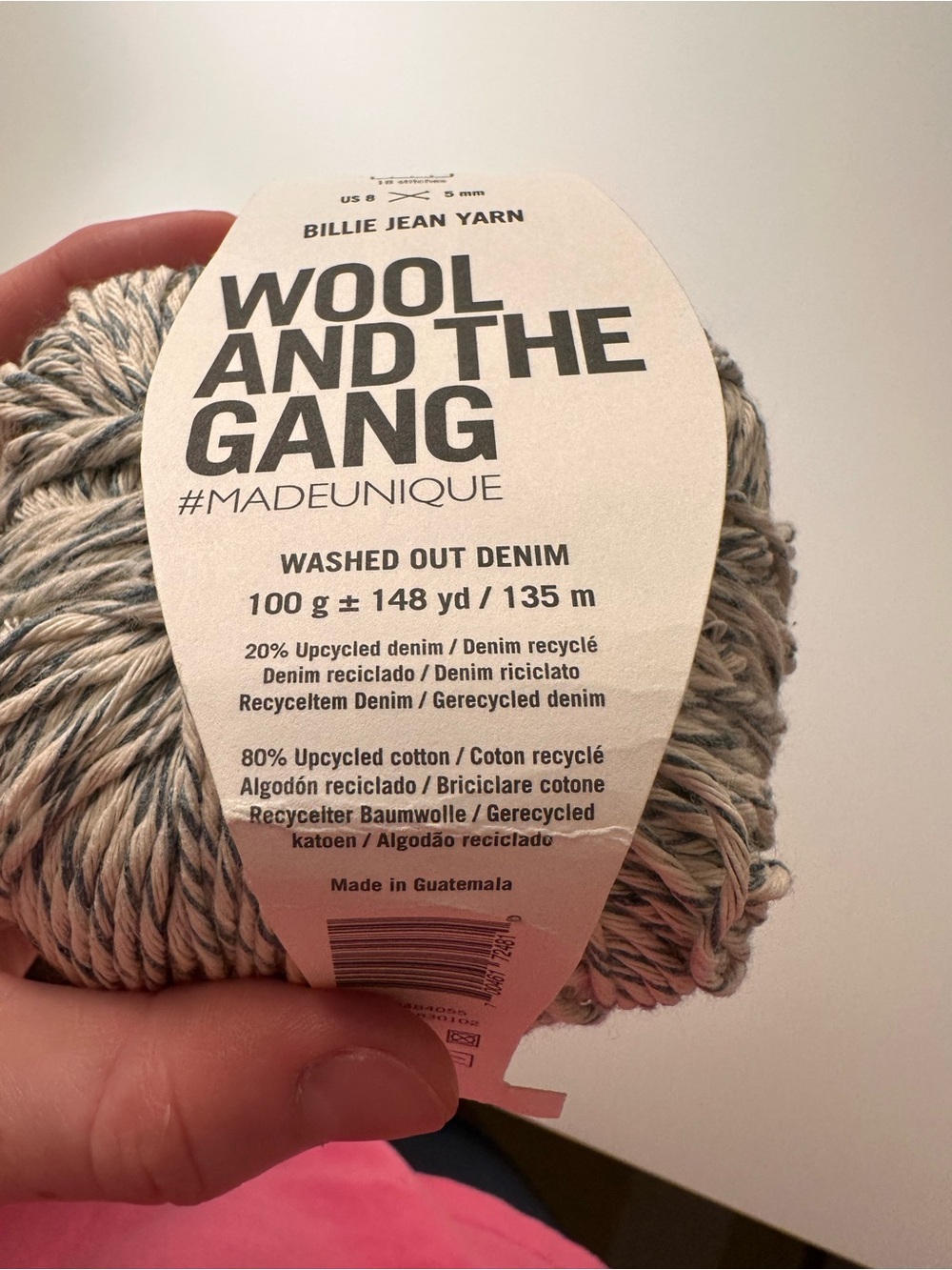 Wool and the Gang Julia Sweater Knitting Kit - Size 2 - Picture 7 of 7